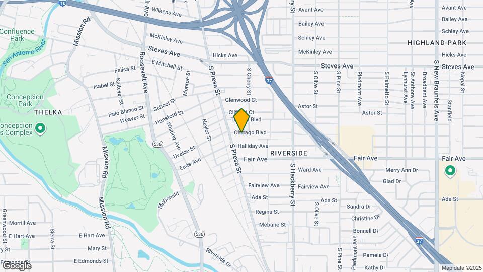 120 Chicago Blvd Map and Location Details