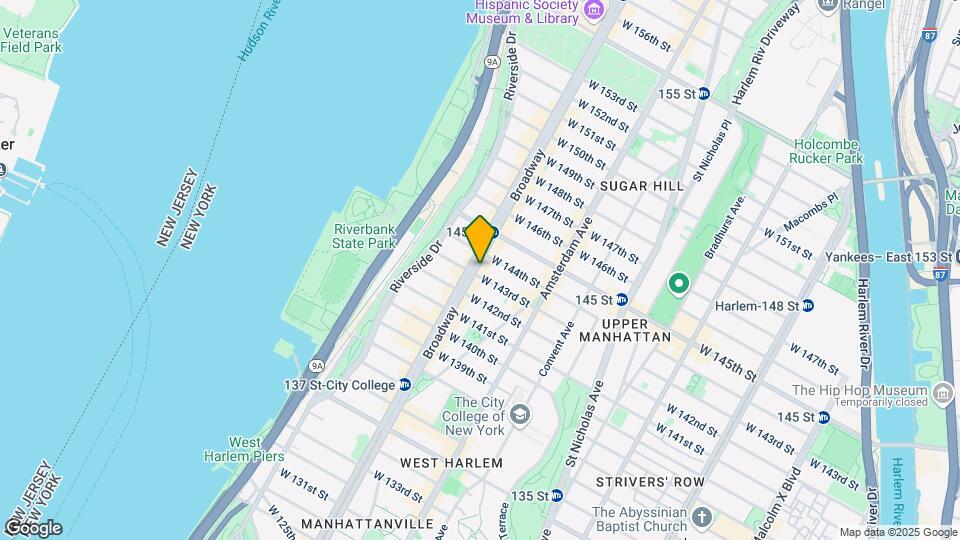 561 W 143rd St Map and Location Details