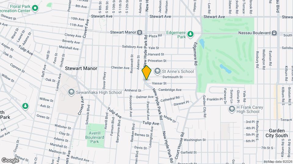 43 New Hyde Park Rd Map and Location Details