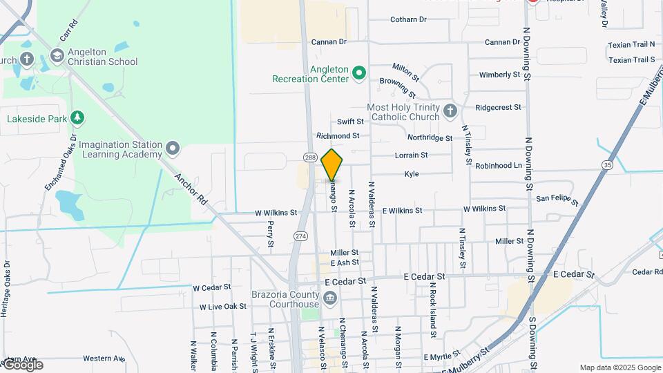 1029 N Chenango St Map and Location Details