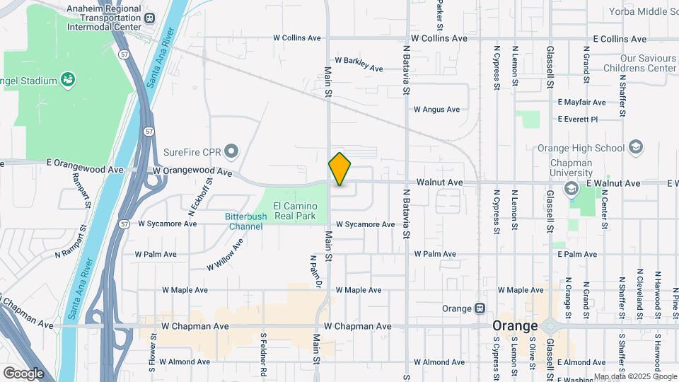 1305 W Beverly Dr Map and Location Details