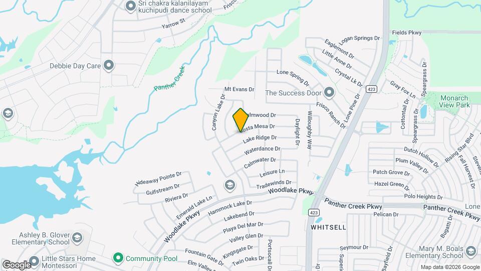 2640 Costa Mesa Dr Mapa y Detalles de la Ubicación