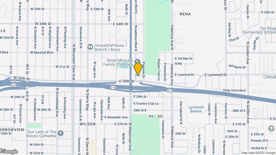 3025 Broadmoor Blvd, Unit #2 Mapa y Detalles de la Ubicación