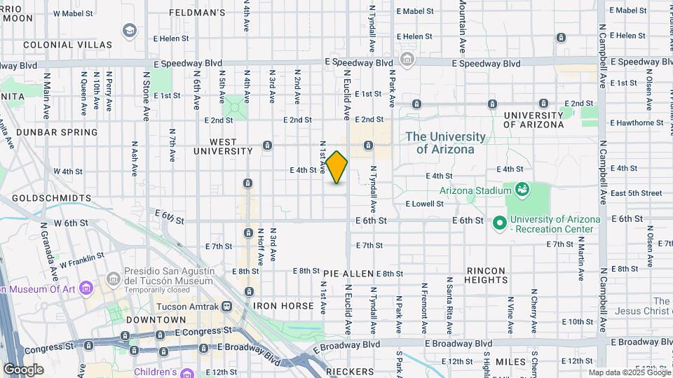 731-733 E 5th St Map and Location Details