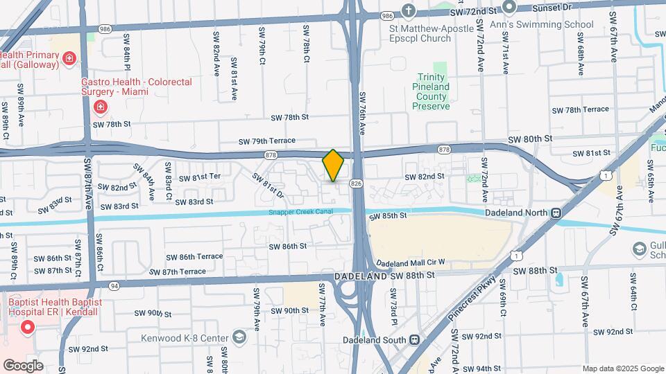 7730 Camino Real, Unit F108 Mapa y Detalles de la Ubicación