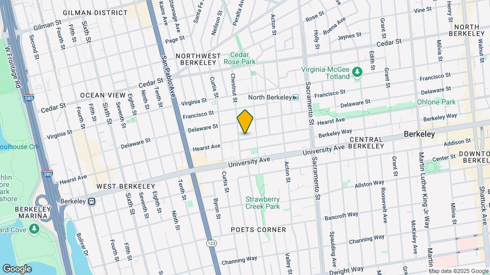 1273 Hearst Ave Mapa y Detalles de la Ubicación