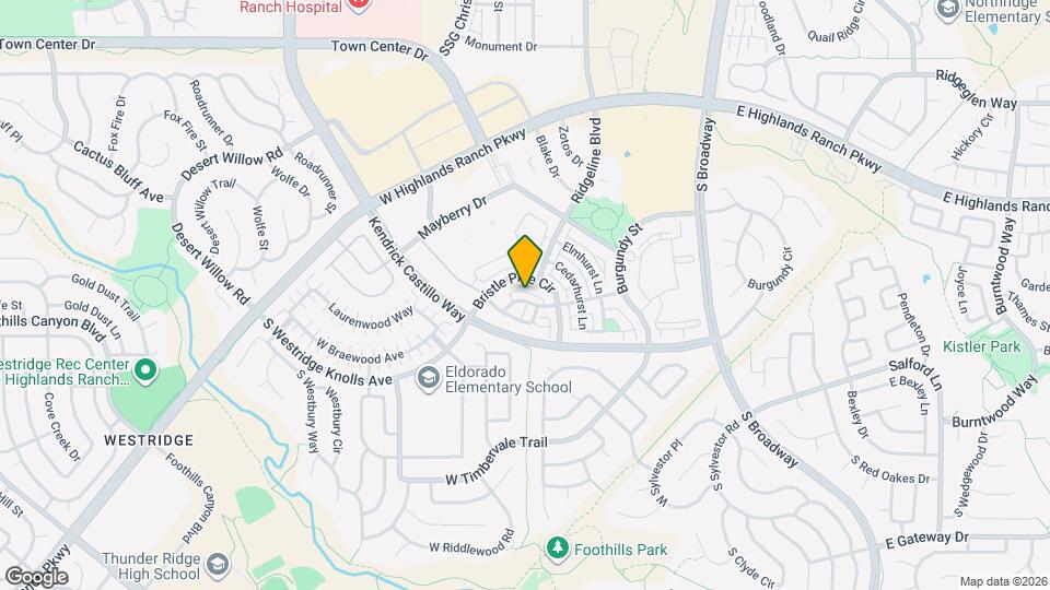 835 Brookhurst Ave Map and Location Details