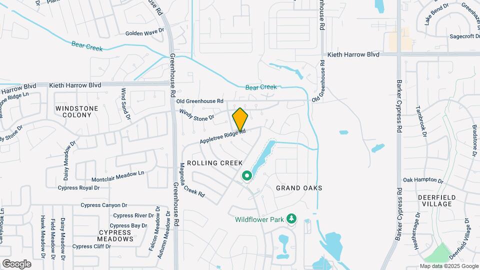 18743 Appletree Ridge Rd Mapa y Detalles de la Ubicación