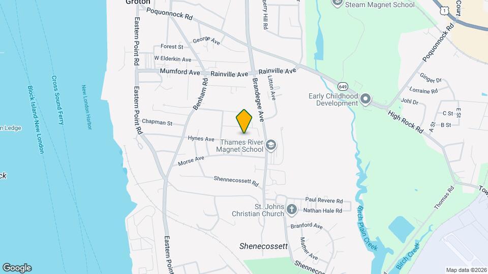 140 Hynes Ave Map and Location Details