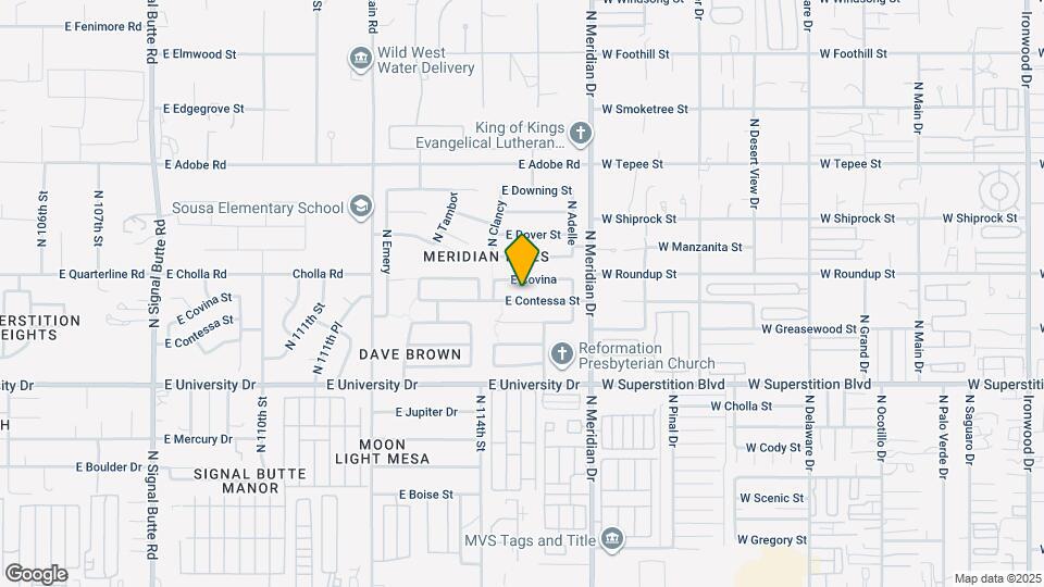 11450 E Contessa St Mapa y Detalles de la Ubicación
