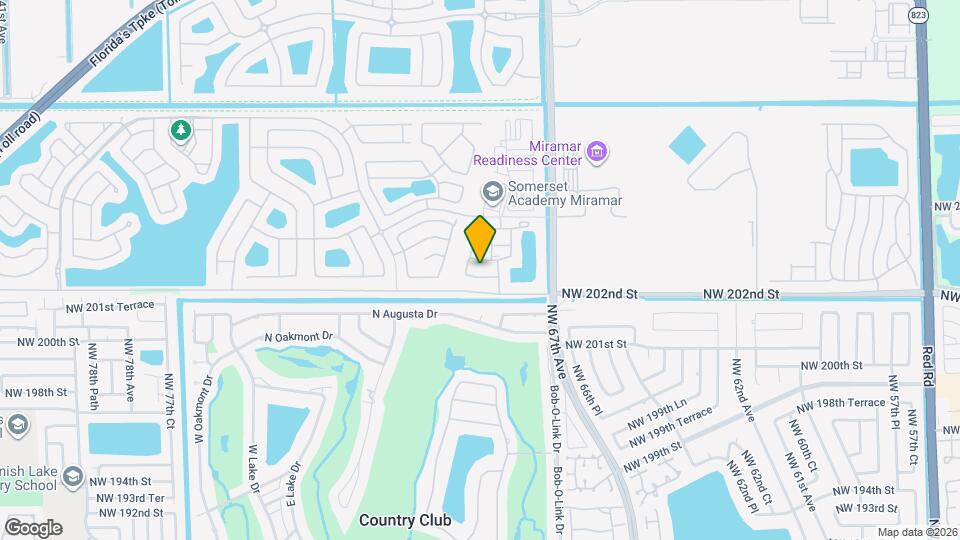 12659 SW 54th Ct Map and Location Details