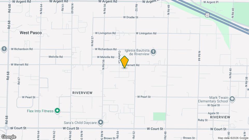 5313 W Jay St Map and Location Details