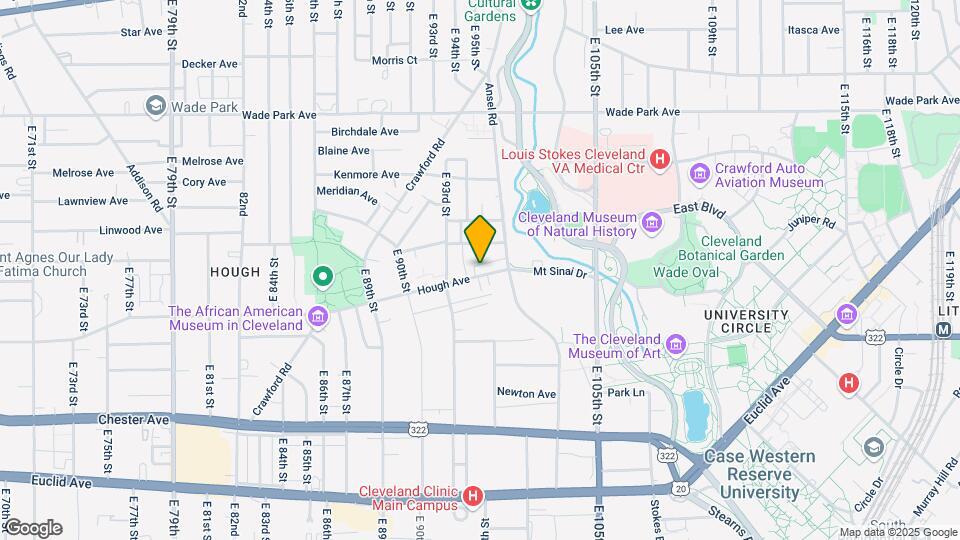 9415 Hough Ave Map and Location Details
