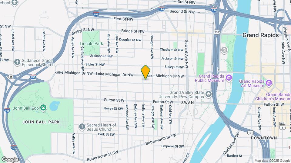 823 California St NW Map and Location Details