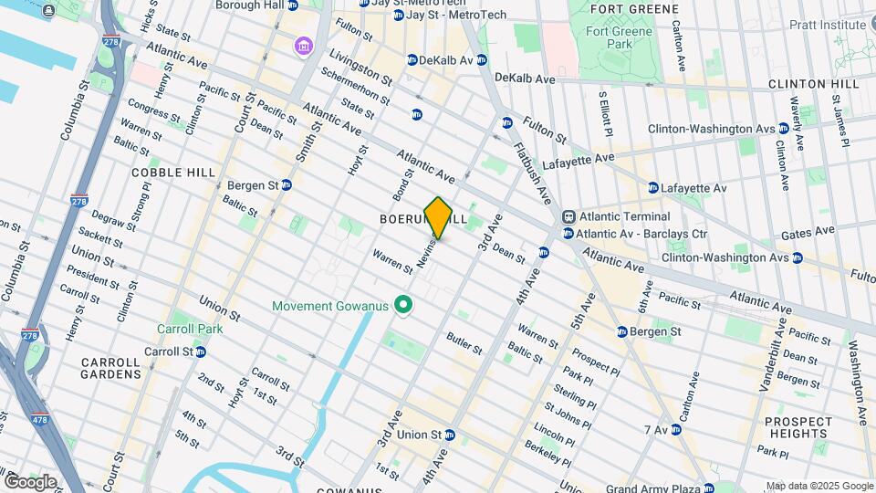 260 Bergen St Map and Location Details