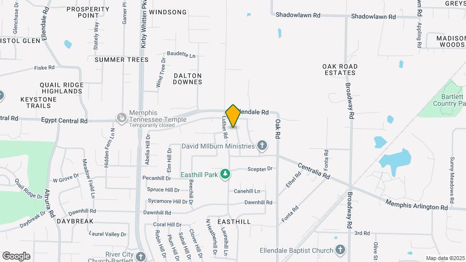 4199 Brookhill Ln Map and Location Details