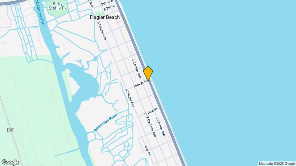 1604 S Ocean Shore Blvd Map and Location Details