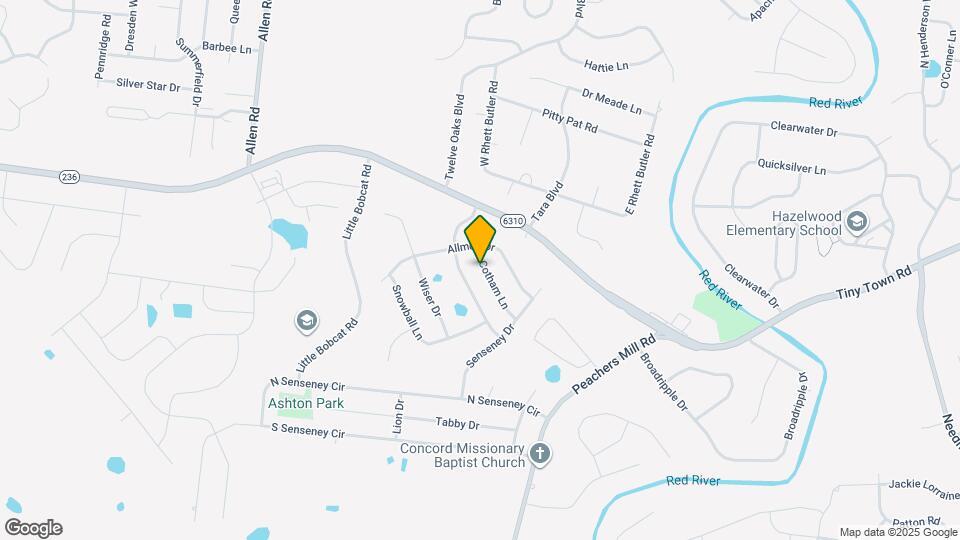 3342 Cotham Ln Map and Location Details