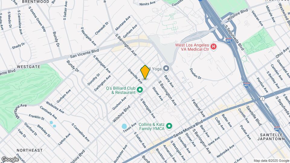11746 Goshen Ave Map and Location Details