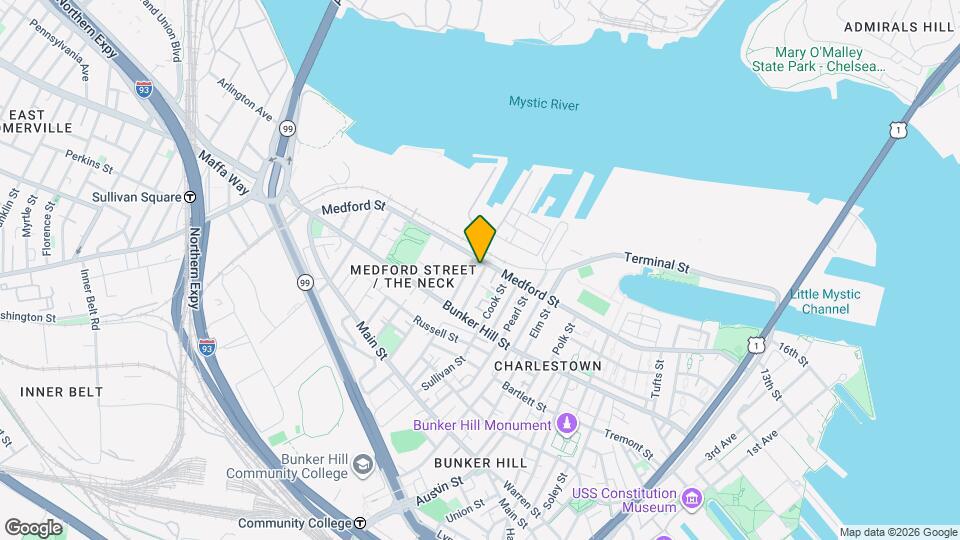 38 Sackville St, Unit 1 Map and Location Details