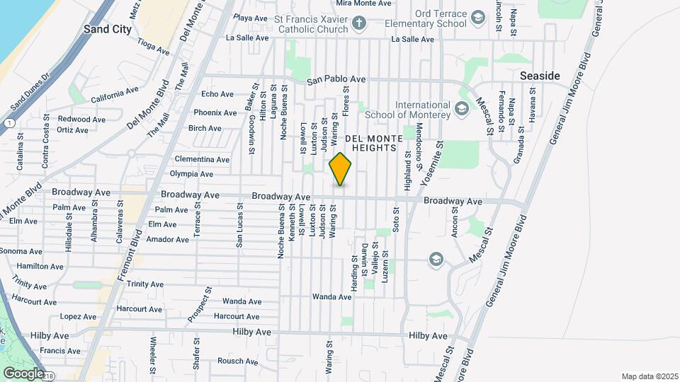 1605 Flores St Map and Location Details
