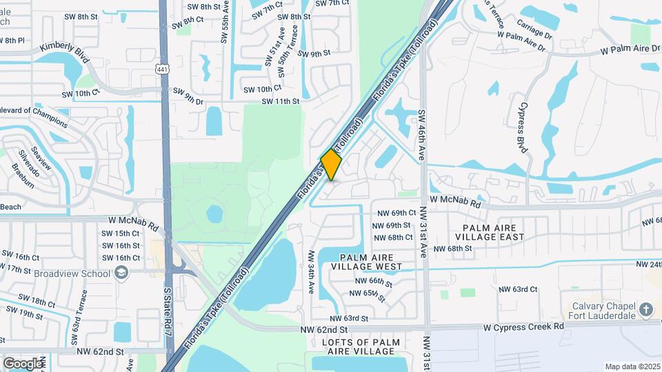 703 Gardens Dr, Unit 204 Map and Location Details