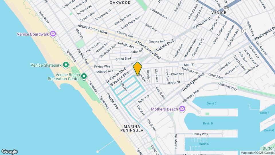 424 Carroll Canal Map and Location Details