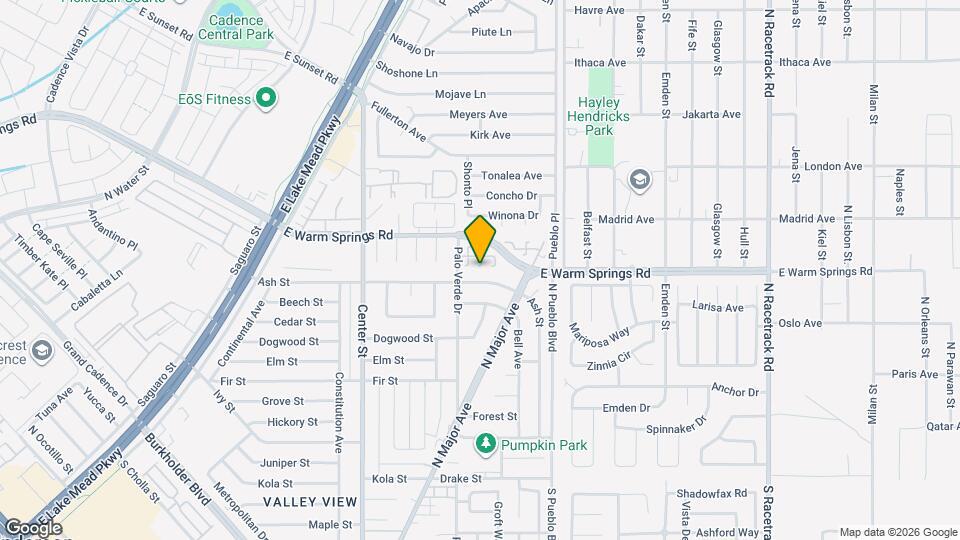 549 Fork Mesa Ct Map and Location Details