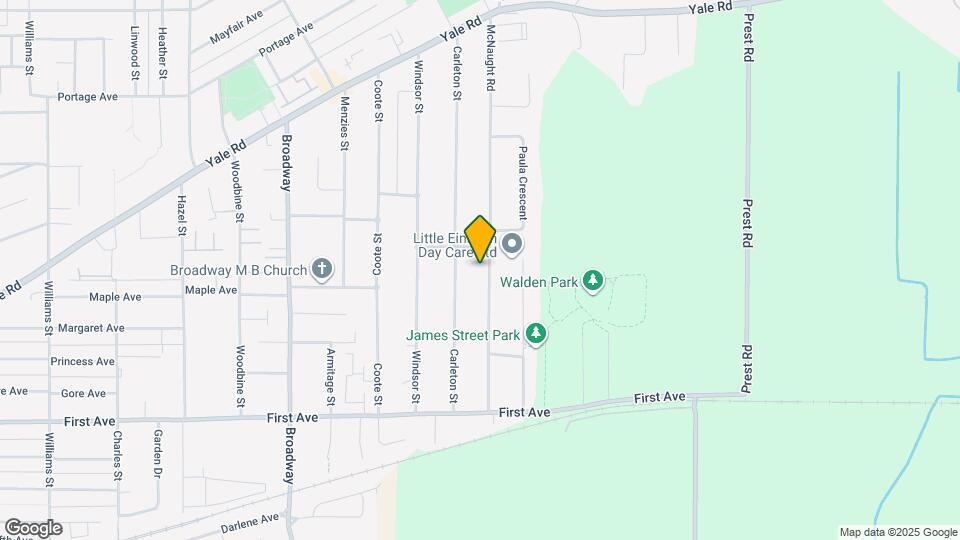 9419 McNaught Rd Map and Location Details