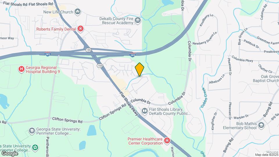 2808 Vining Ridge Terrace Mapa y Detalles de la Ubicación