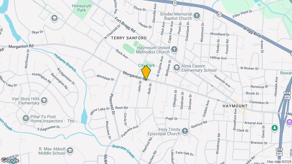 1913 Morganton Rd Map and Location Details