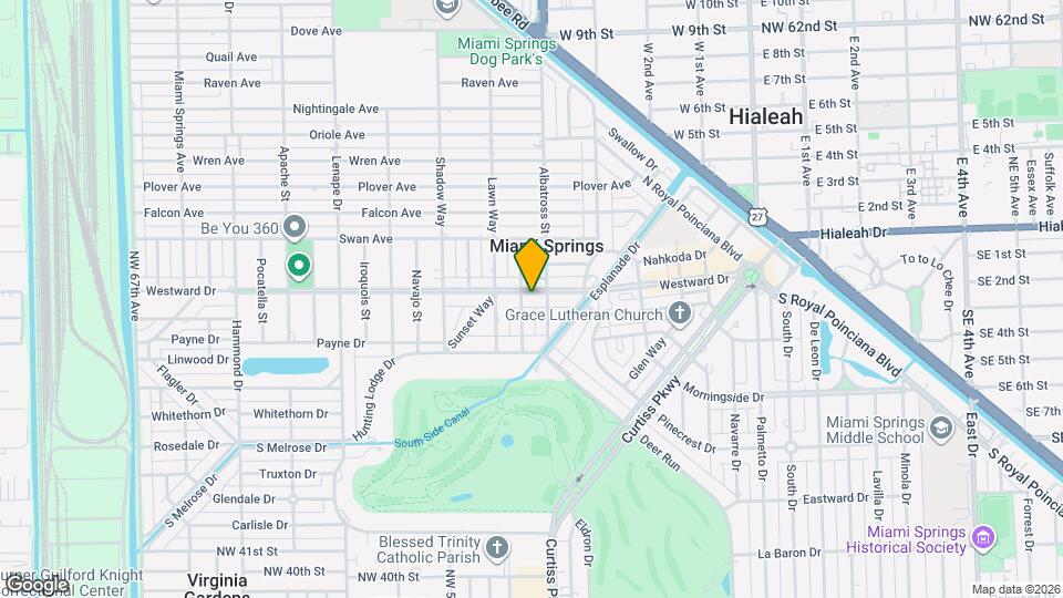 550 Westward Dr Mapa y Detalles de la Ubicación
