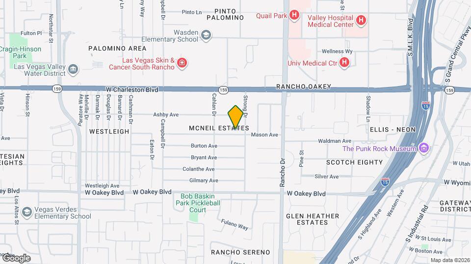 2612 Mason Ave Map and Location Details