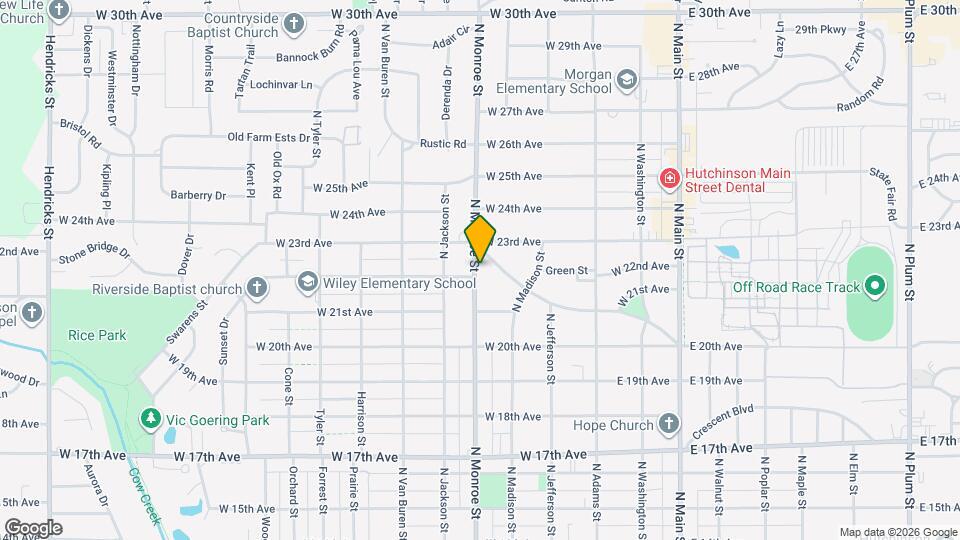 2206 N Monroe St Mapa y Detalles de la Ubicación