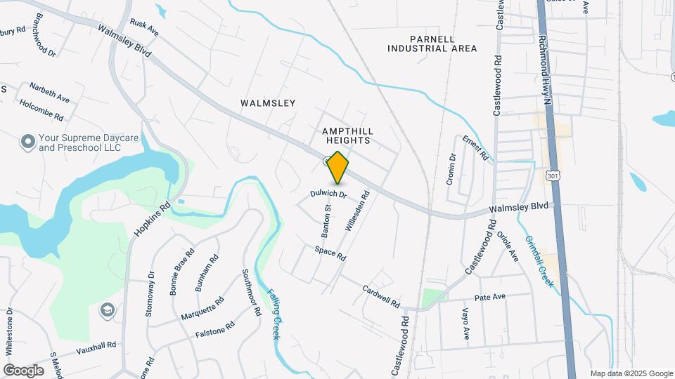 3030 Dulwich Dr Map and Location Details