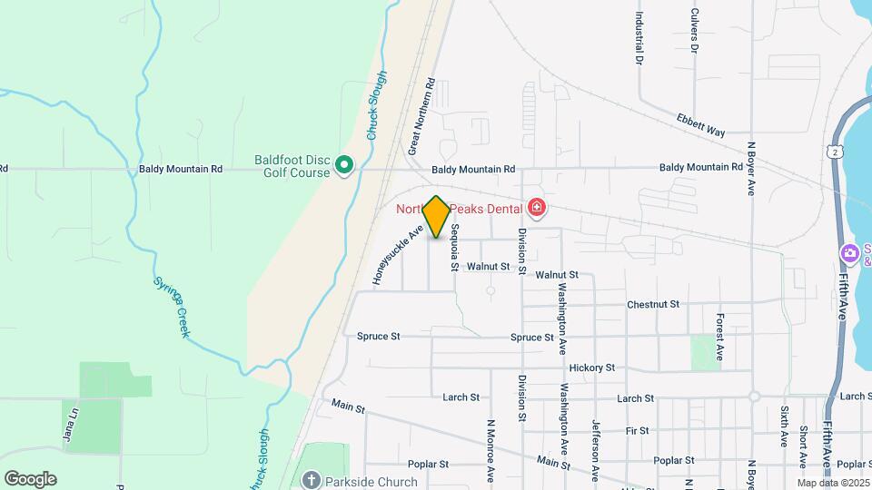 1214 Forsythia Ave Map and Location Details