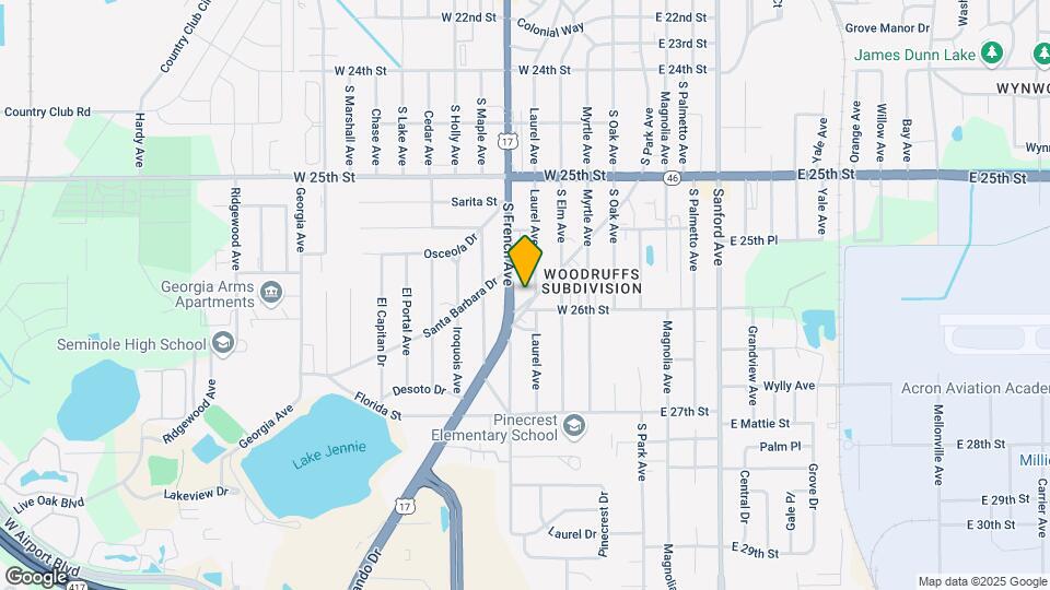 2564 Park Dr Map and Location Details