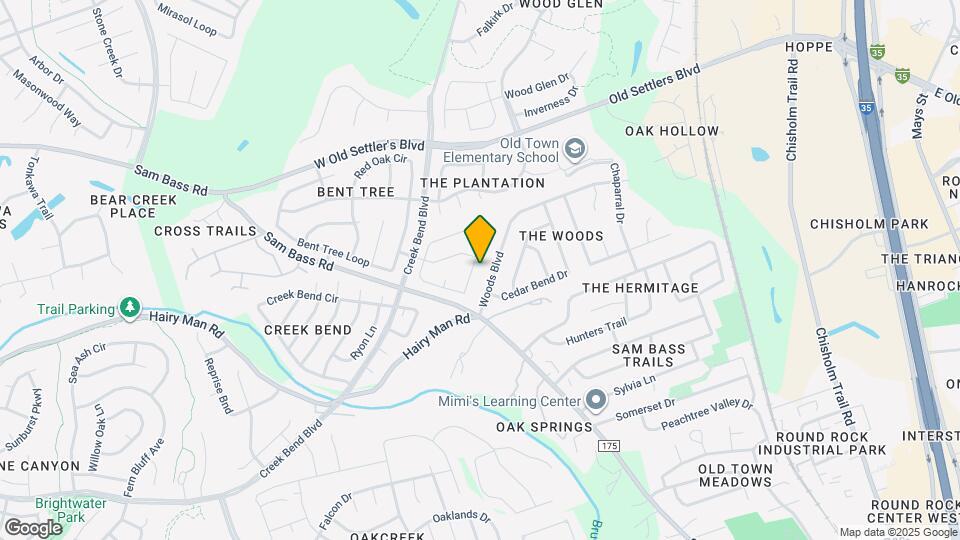 1813 White Oak Loop Map and Location Details