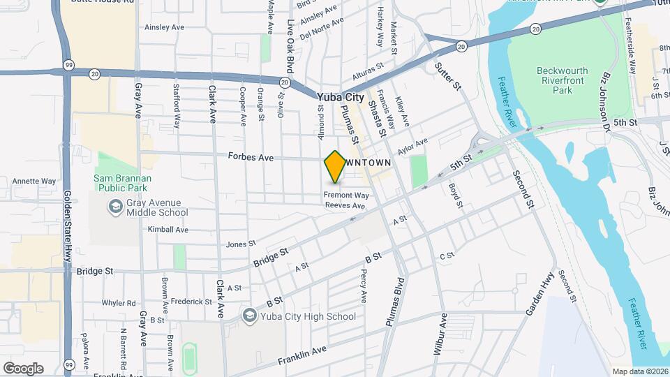 656 Walnut St Mapa y Detalles de la Ubicación