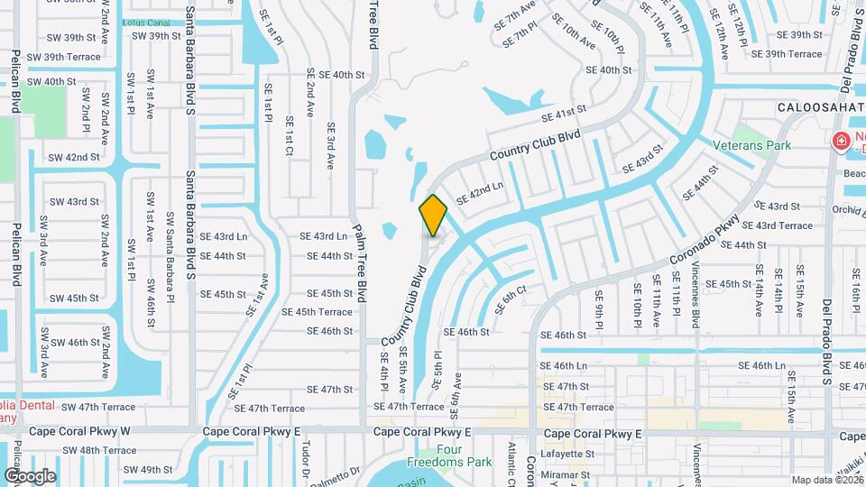 4353 Country Club Blvd Mapa y Detalles de la Ubicación
