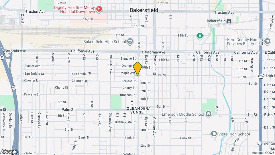 825 H St Map and Location Details