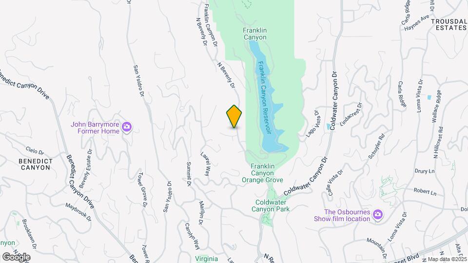 1407 N Beverly Dr Map and Location Details