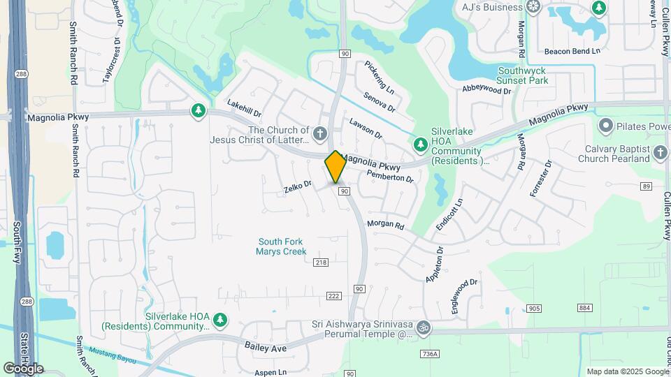 3203 Amerson Dr Map and Location Details