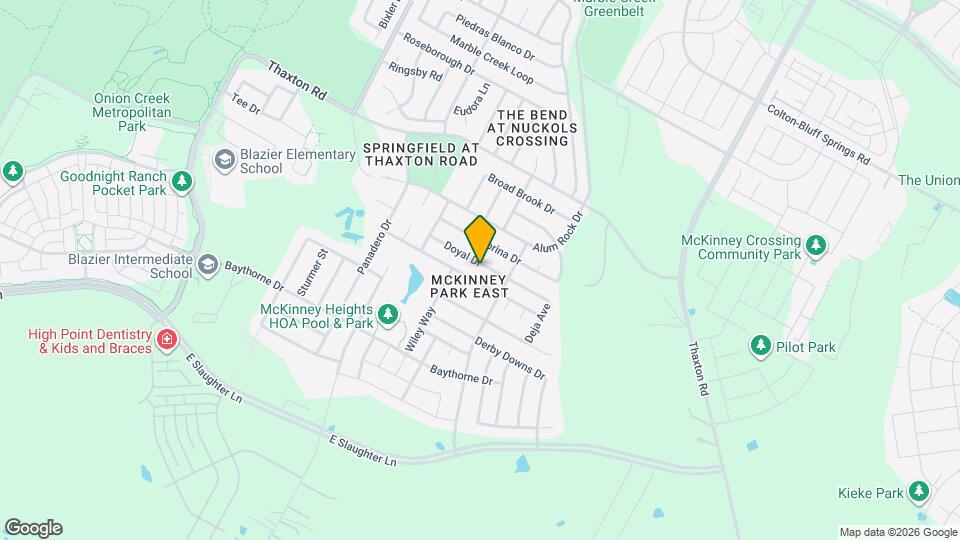 6733 Doyal Dr Map and Location Details