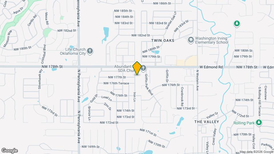 17712 Iron Ln Map and Location Details