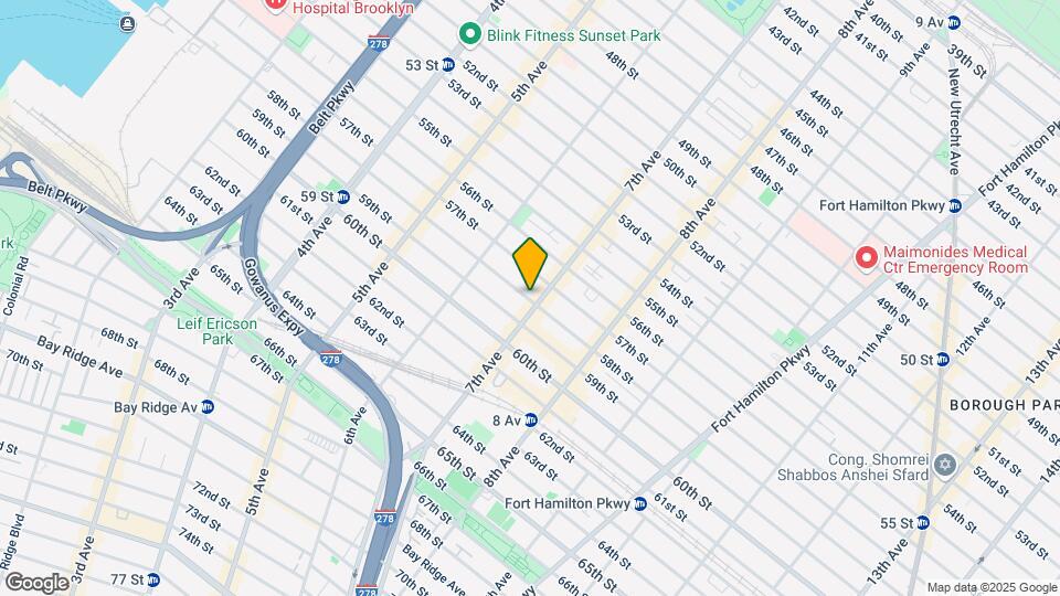675 58th St Map and Location Details