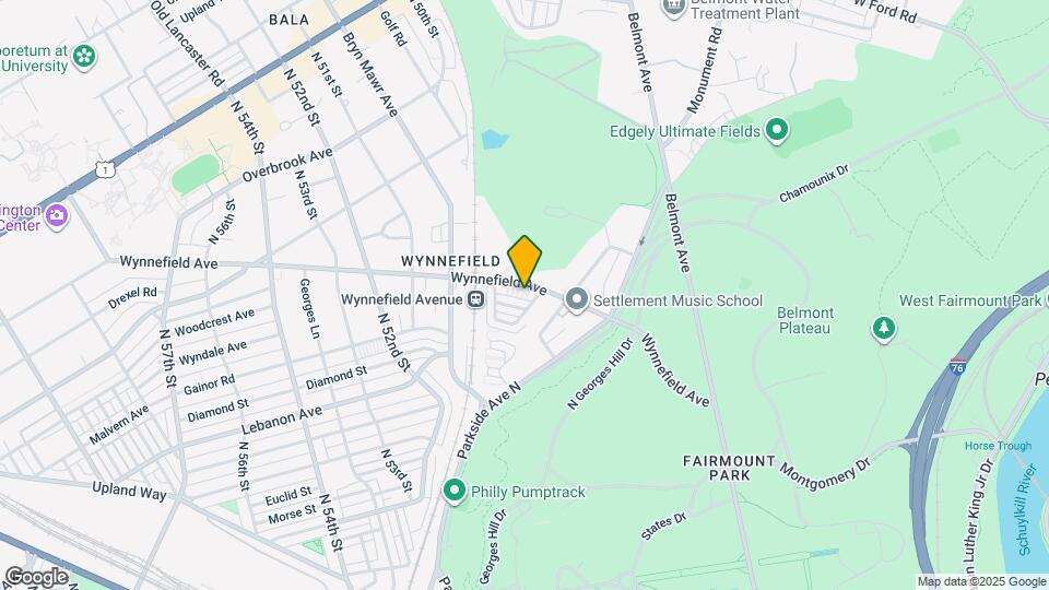 4934 Wynnefield Ave Map and Location Details