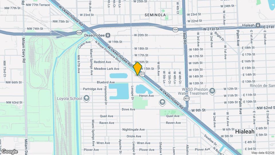 1040 N Royal Poinciana Blvd Map and Location Details