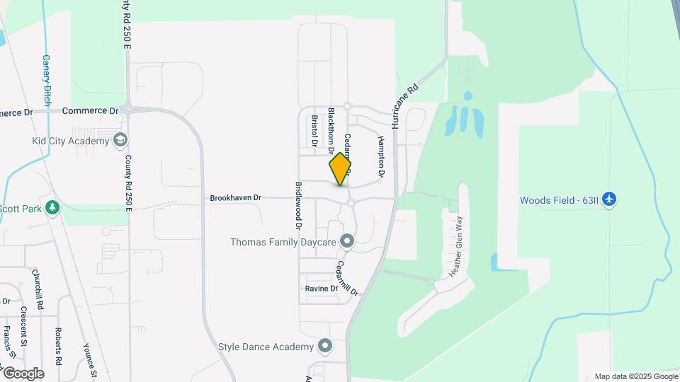 969 Stonehurst Dr Map and Location Details