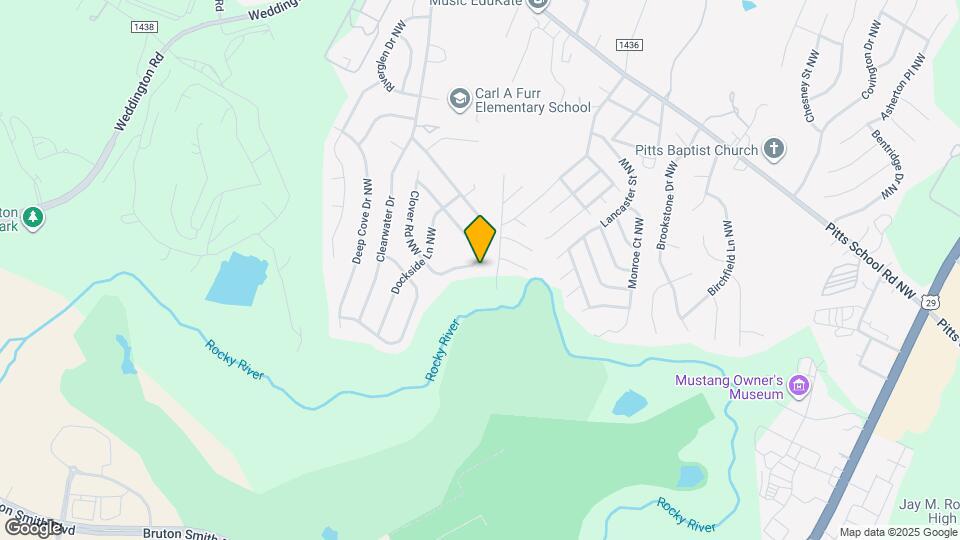 3043 Clover Rd NW Map and Location Details